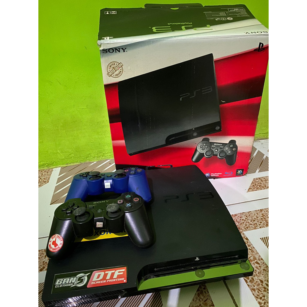 Ps 3 bekas masih mulus 500 GB