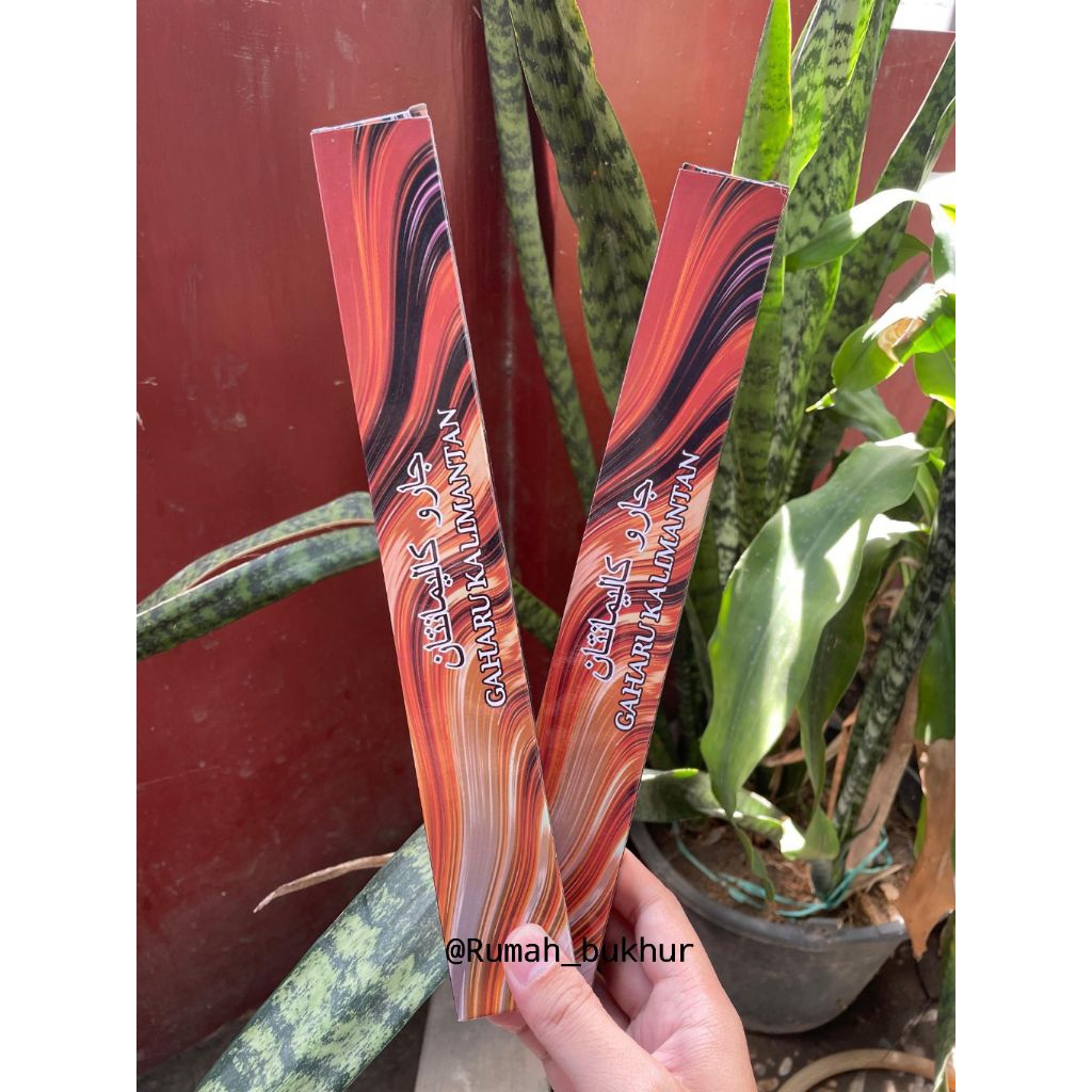 Dupa Lidi Aroma Arabic GAHARU KALIMANTAN Stik isi 25pcs Bukhur Arab Aromatherapi Dupa Gaharu