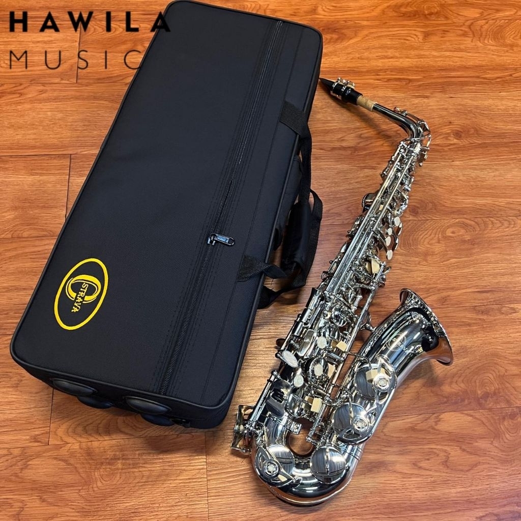 Saxophone Alto Ostrava Silver Saxo Ostrava Nickel Alto Saxophone