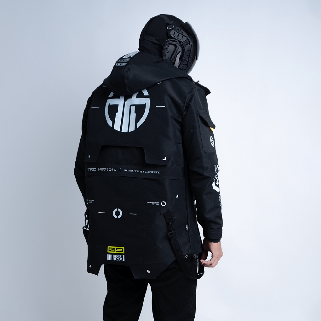 TECHRACER - Striker Phantom - Windproof Techwear Jacket
