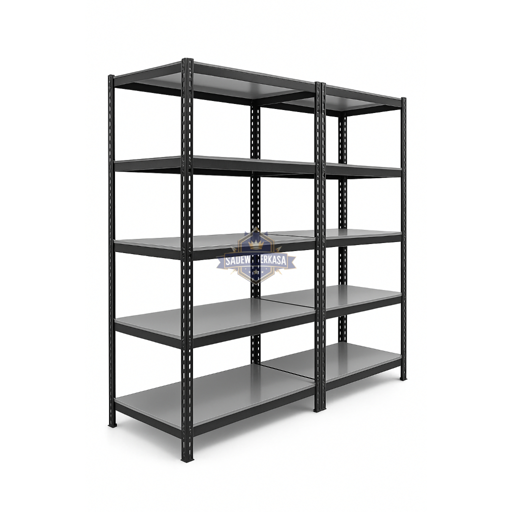 Rak Besi Serbaguna | Rak 5 susun | Rak Gudang | Rak Siku | Rak Besi Toko