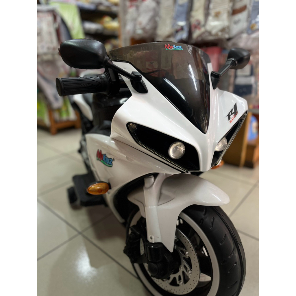 Mainan Motor Motoran Aki Anak YZF R1 Baby Bliss x Nevik Kid / Motor Aki Anak GP SPORT BESAR R6 / NIN