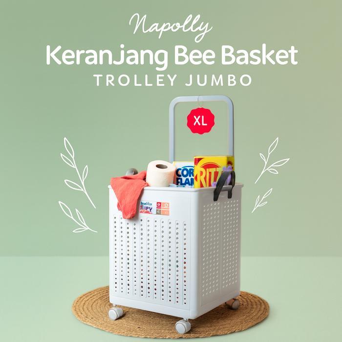 KERANJANG LAUNDRY PORTABLE XL TANPA BUBBLE