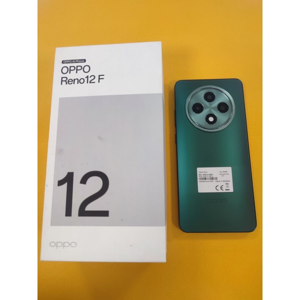 Oppo Reno 12f 4/64gb Second Siap Pakai