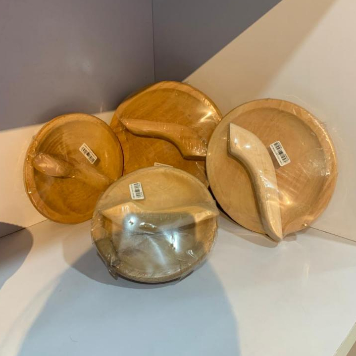 Cobek Kayu / Ulekan Kayu – Alat Tumbuk Bumbu Dapur