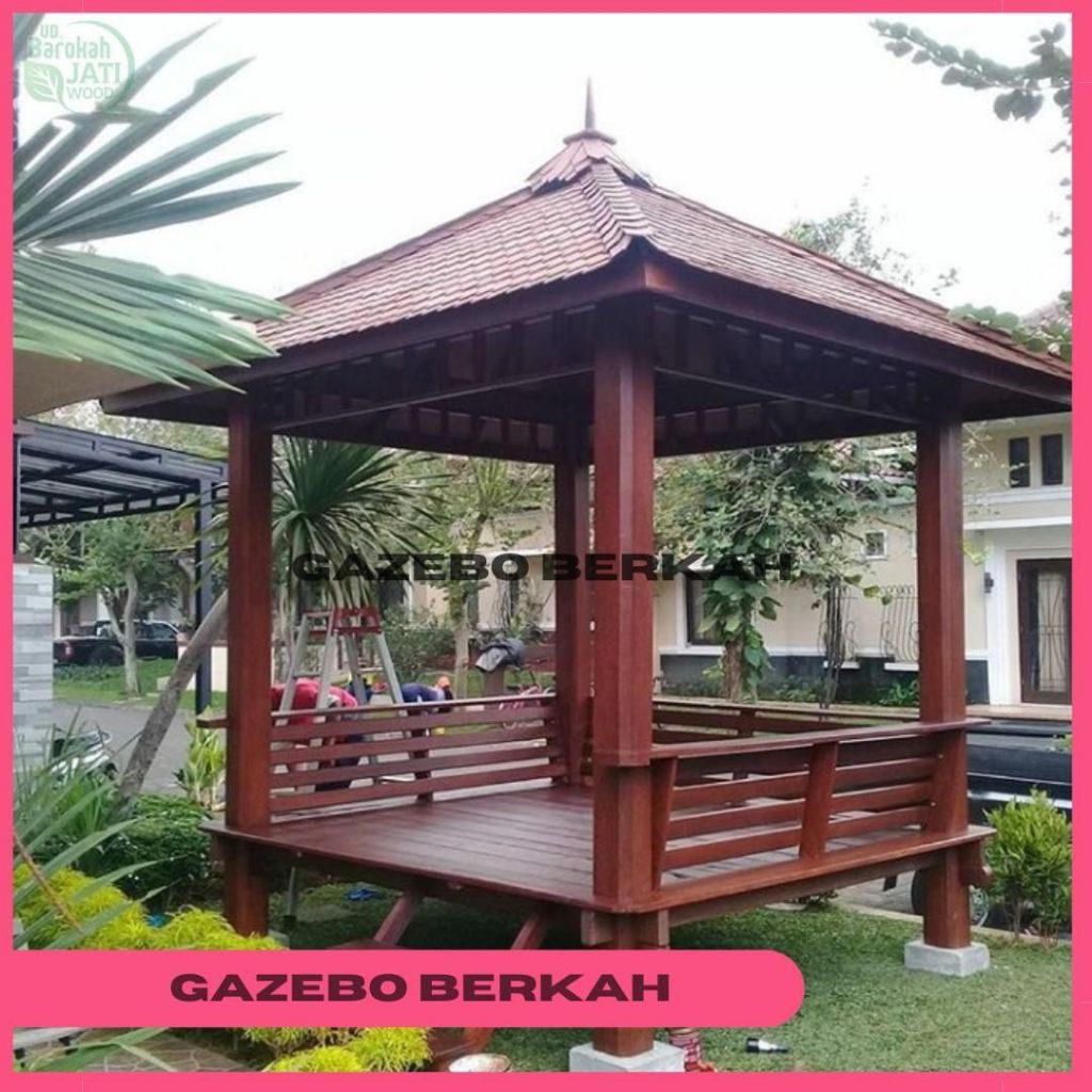 Gazebo Ukuran 3x3 minimalis | Gazebo gelugu