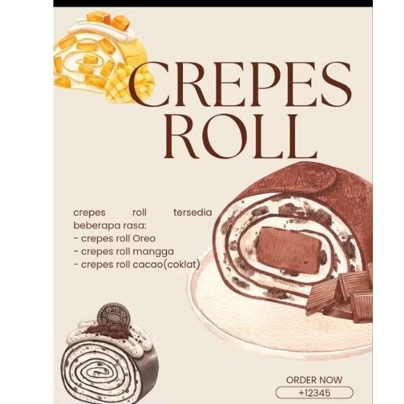 crepes roll