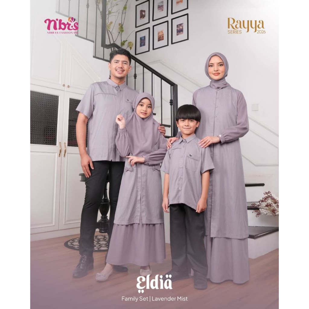 sarimbit nibras eldia lavender mist & eldia light olive 2026 terbaru