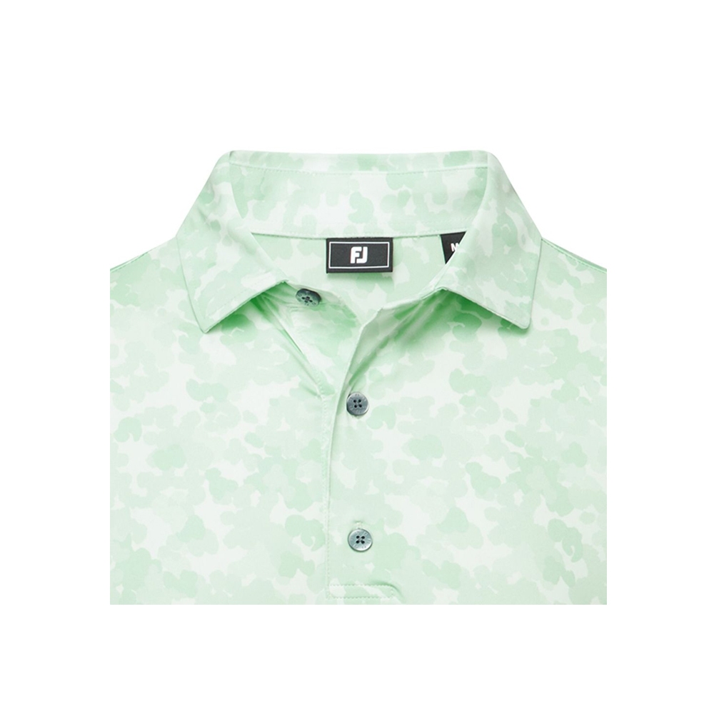 Man Shirt FJ FS Leaf Camo Lisle 32695
