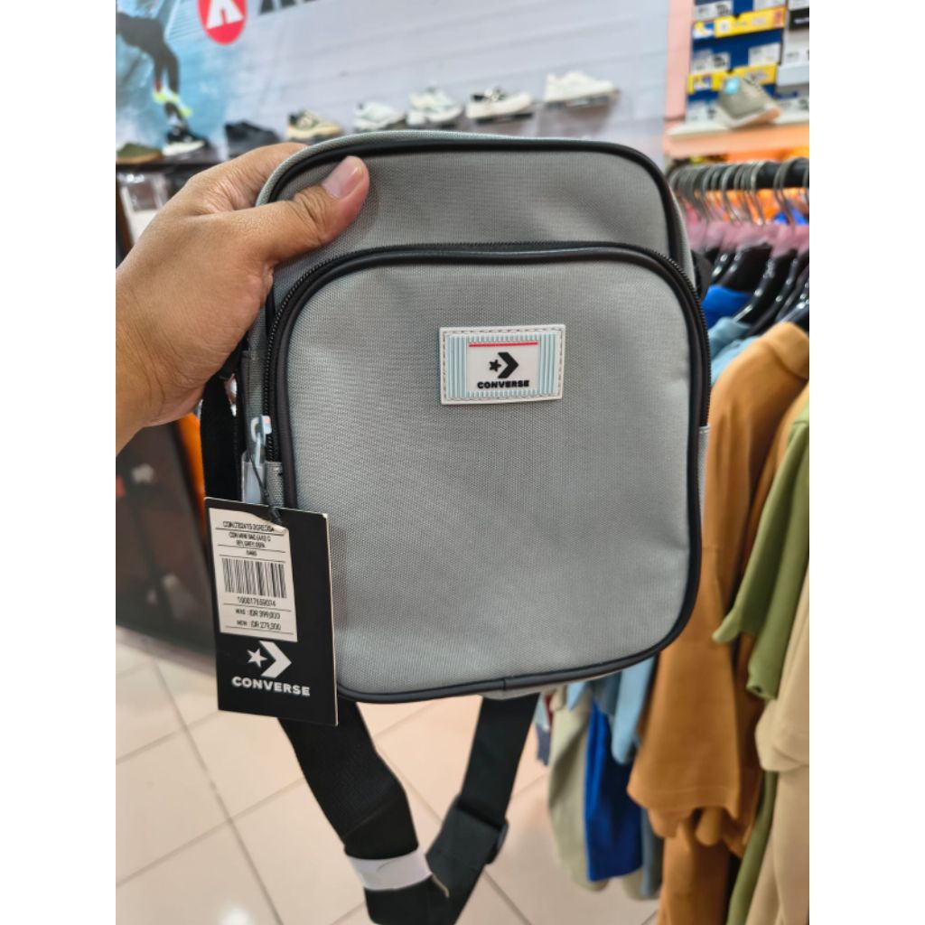 tas slempang converse grey