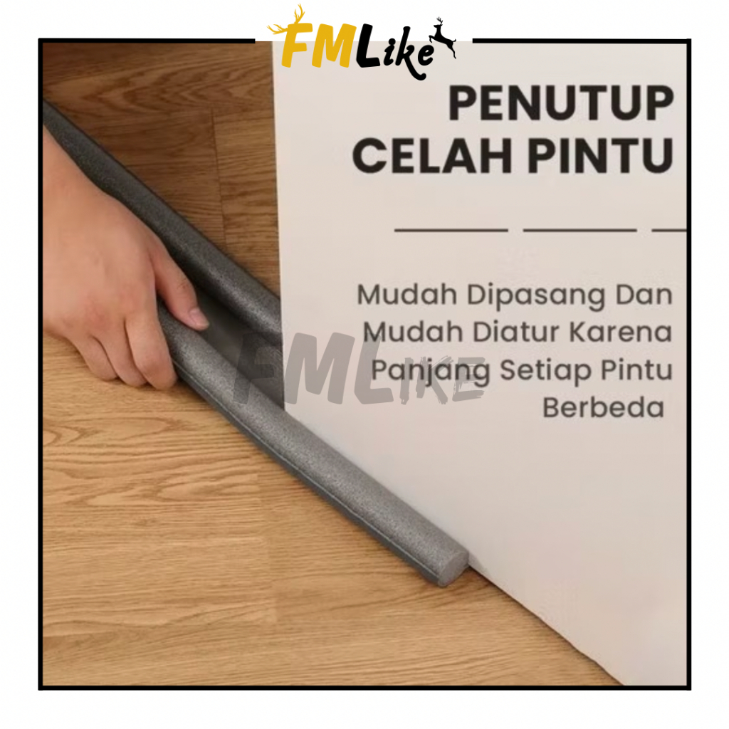 Busa Penutup Celah Bawah Pintu / Spons Penganjal Pelindung Bawah Pintu Anti Debu Serangga