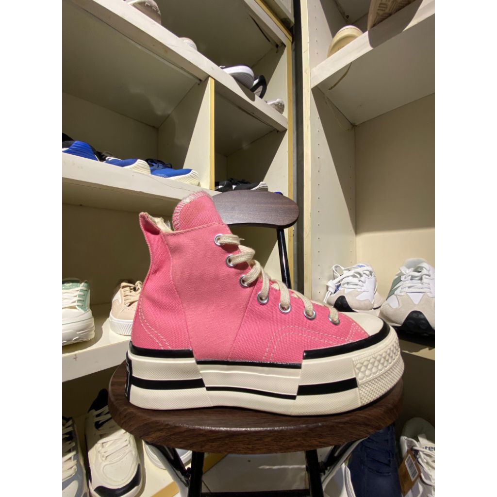 Converse Chuck 70 Plus HI Pink 100% Original Guarantee