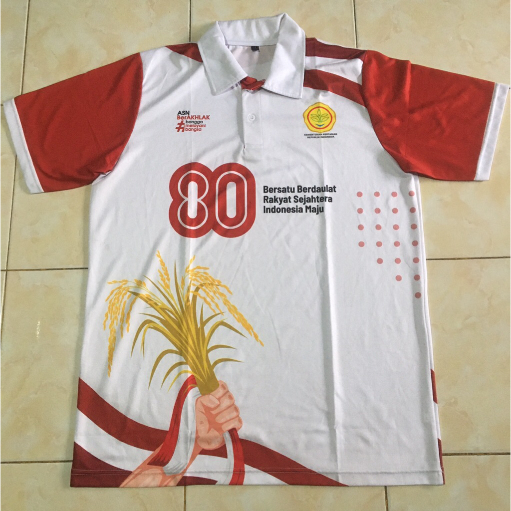 Kaos Jersey Pertanian