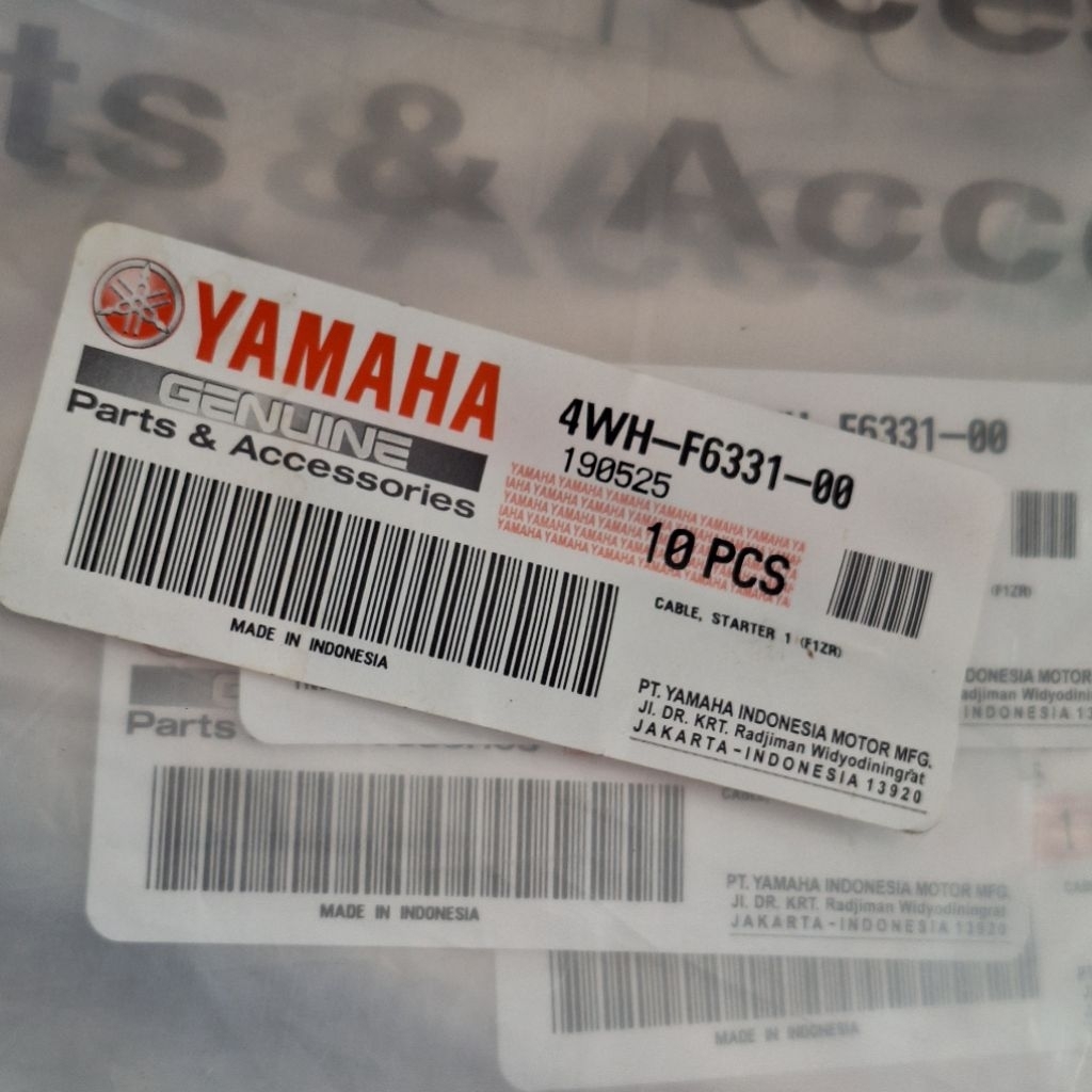 KABEL CHOKE F1ZR FIZR FORCE1 ORIGINAL