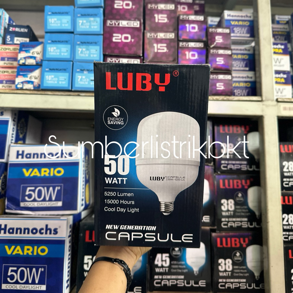 BOHLAM BOLA LAMPU LED 50WATT CAPSULE LUBY