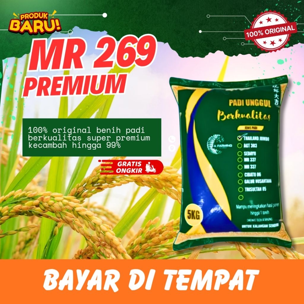 benih padi mr 269 5kg