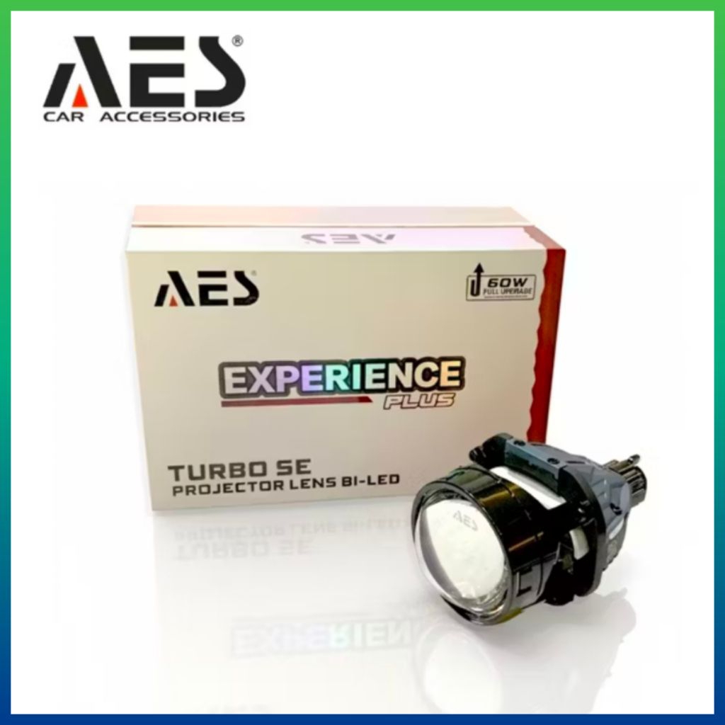 Bi-LED AES XPERIENCE V1 PLUS | Biled Projector 2,5 inch blue Lens 60 Wat