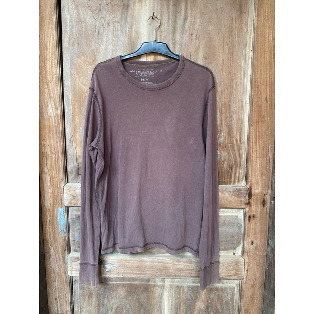 kaos lengan panjang vintage American eagle