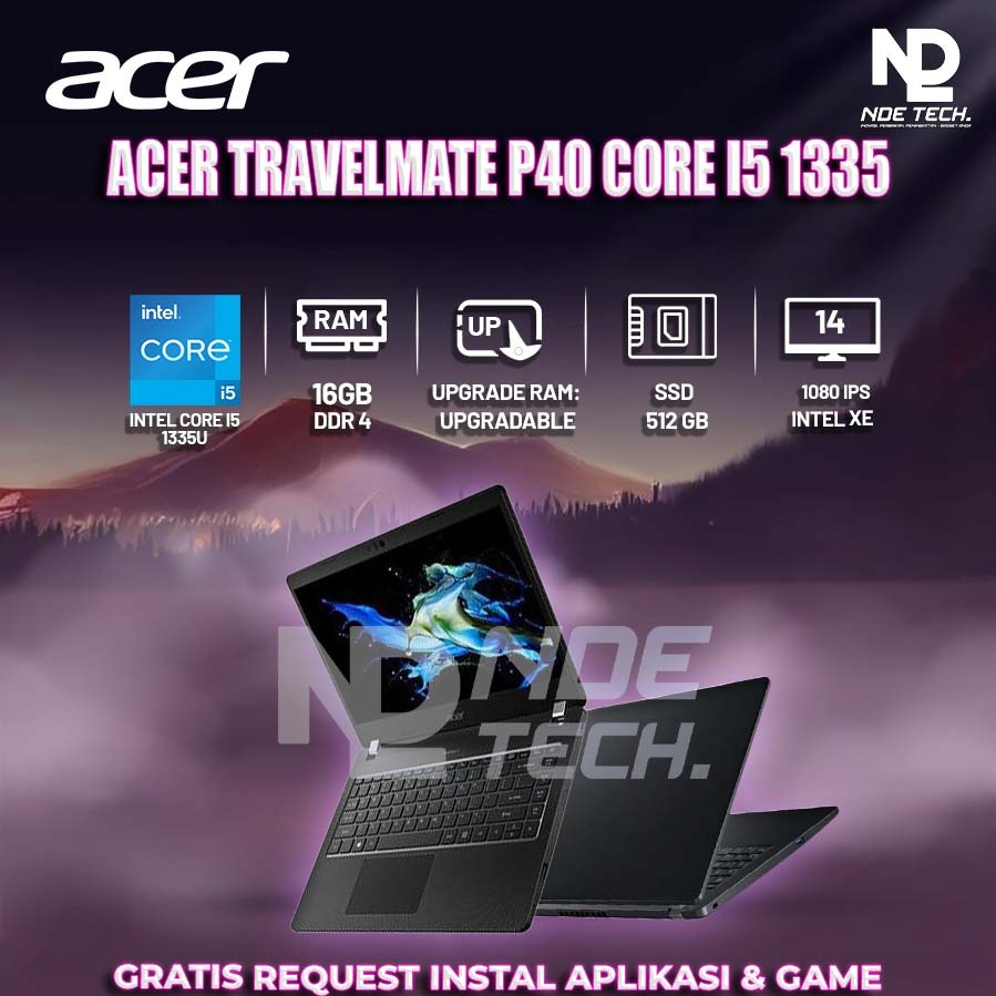 ACER TRAVELMATE P40 CORE I5 1335