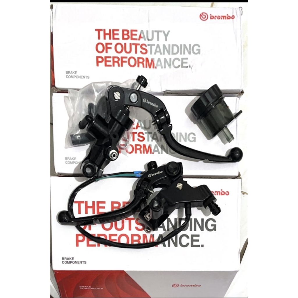master rem brembo acosato hitam