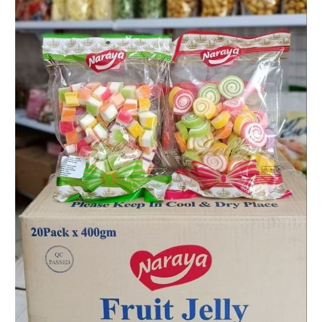 Fruit Jelly Fruit Candy Naraya Sandwich dan Roll