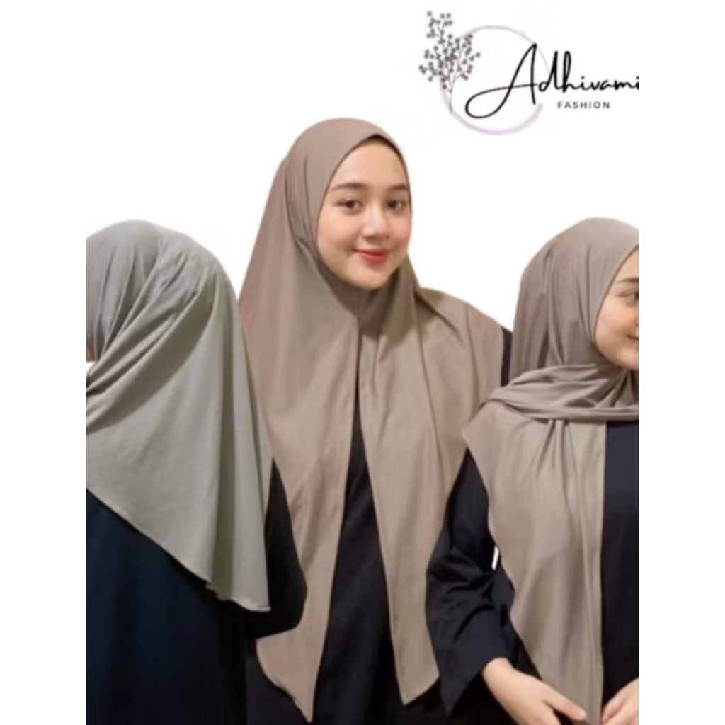 JILBAB INSTAN SEGITIGA / JILBAB MODEL TERBARU / JILBAB MODEL KEKINIAN / JILBAB SIMPEL