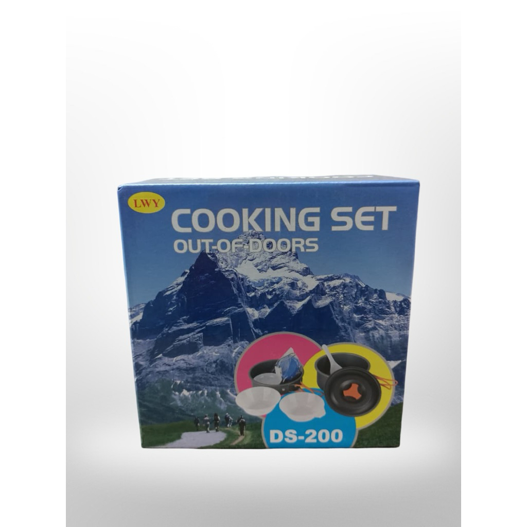 Cooking Set Ds 200 / alat masak / wajan / panci /Ds 200 Outdoor