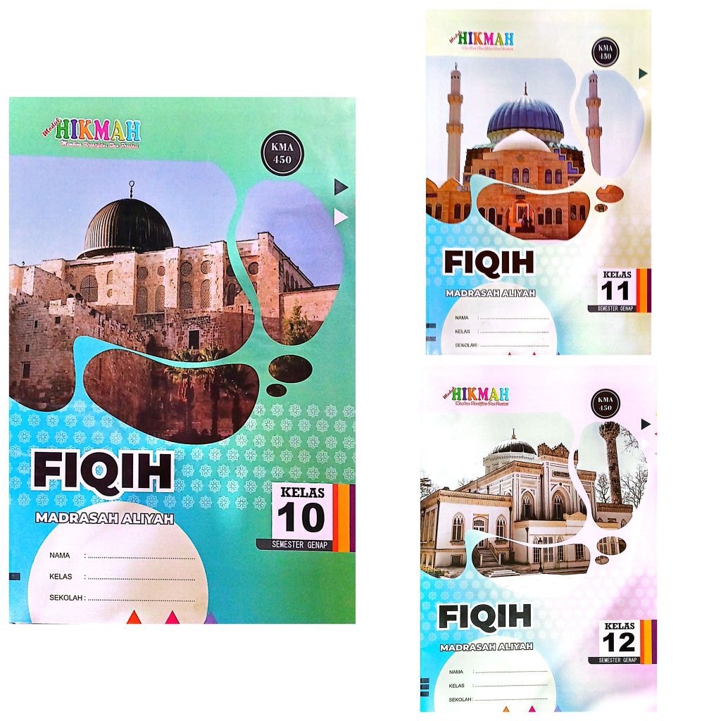 LKS MA FIKIH FIQIH KELAS 10 11 12 SEMESTER 2 GENAP TA 2025 / 2026 KURIKULUM MERDEKA | HIKMAH
