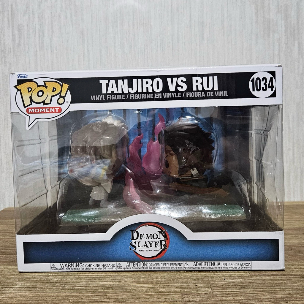 FUNKO POP DELUXE TANJIRO VS RUI #1034