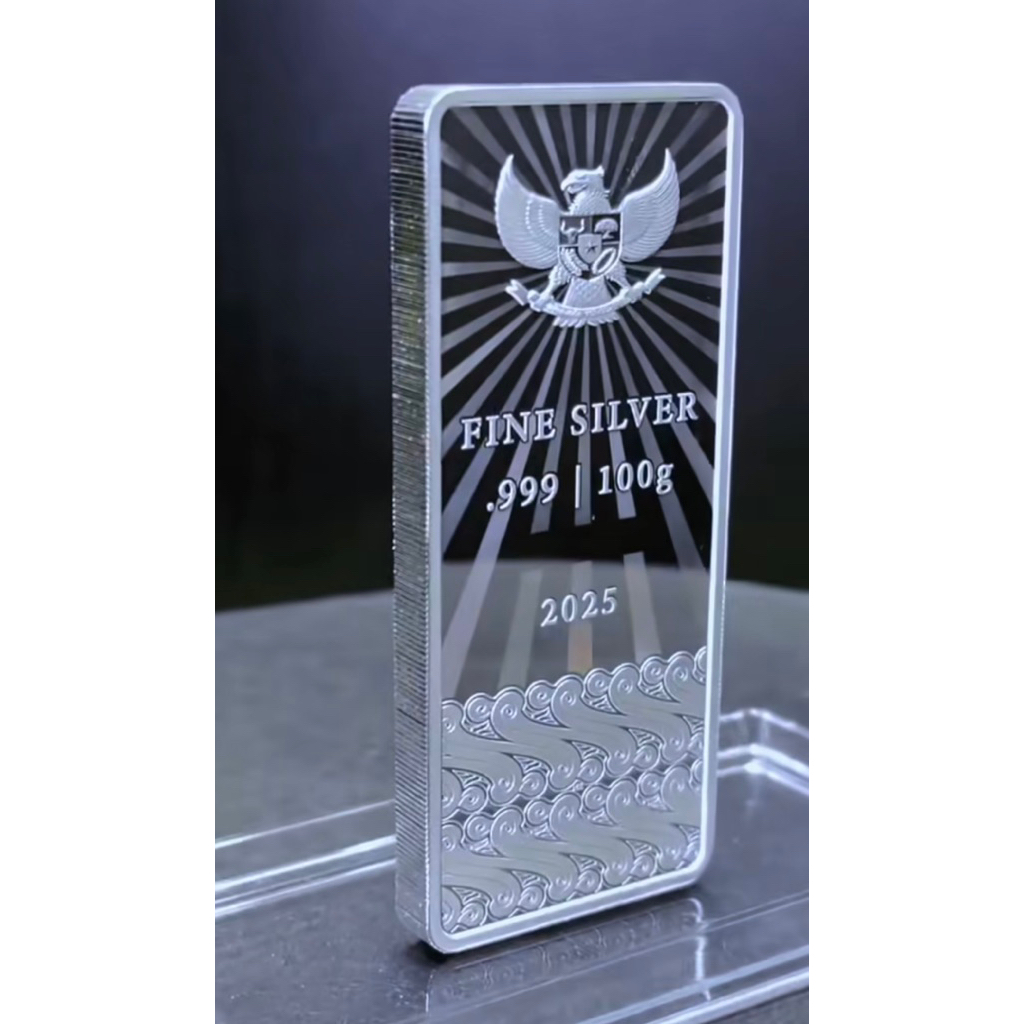 PERAK BATANG 100gr 999 MURNI