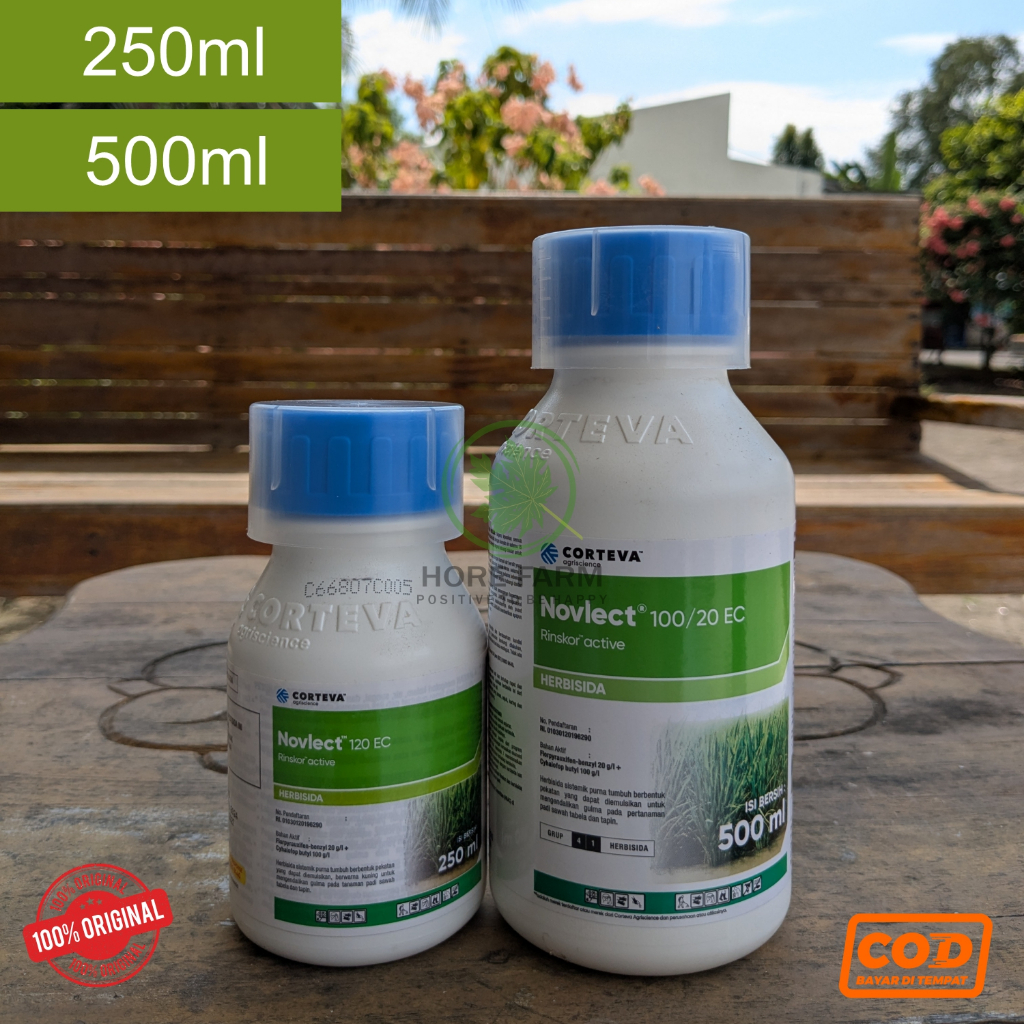 Novlect 100EC/120EC 250ml 500ml Herbisida Selektif Padi