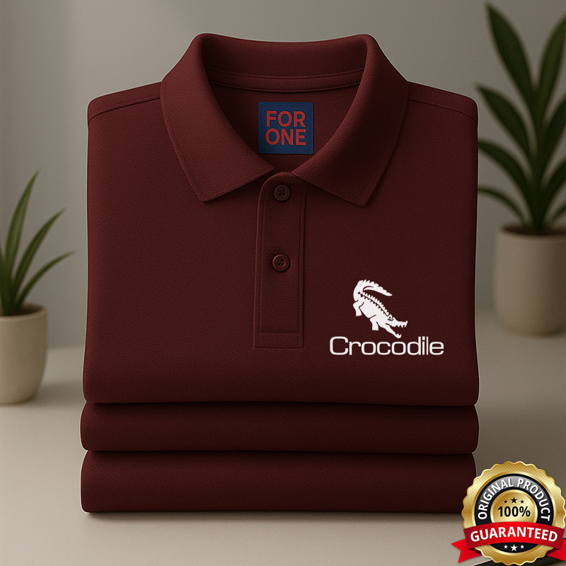 Crocodile Polo Shirt -Baju Polo Casual Pria Wanita