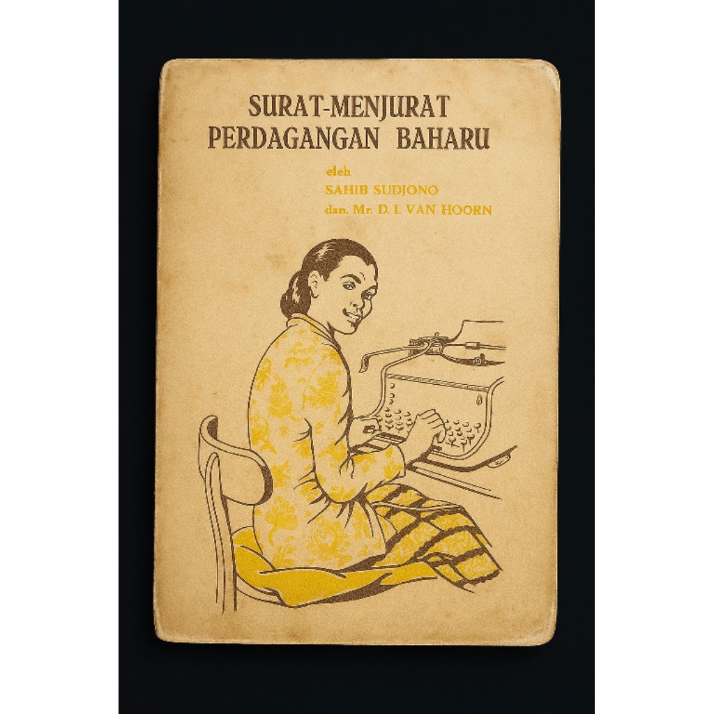 BUKU JADUL SURAT MENJURAT PERDANGANGAN BAHARU TERBIT TAHUN 1950an