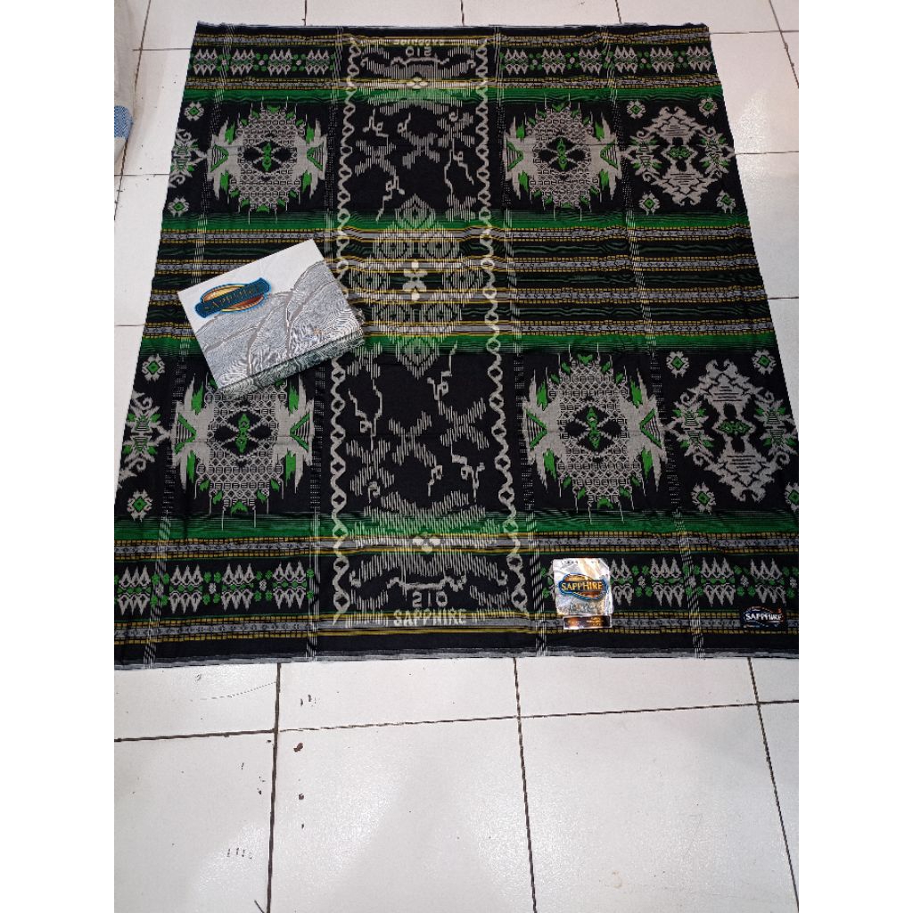 sarung sapphire premium kembang