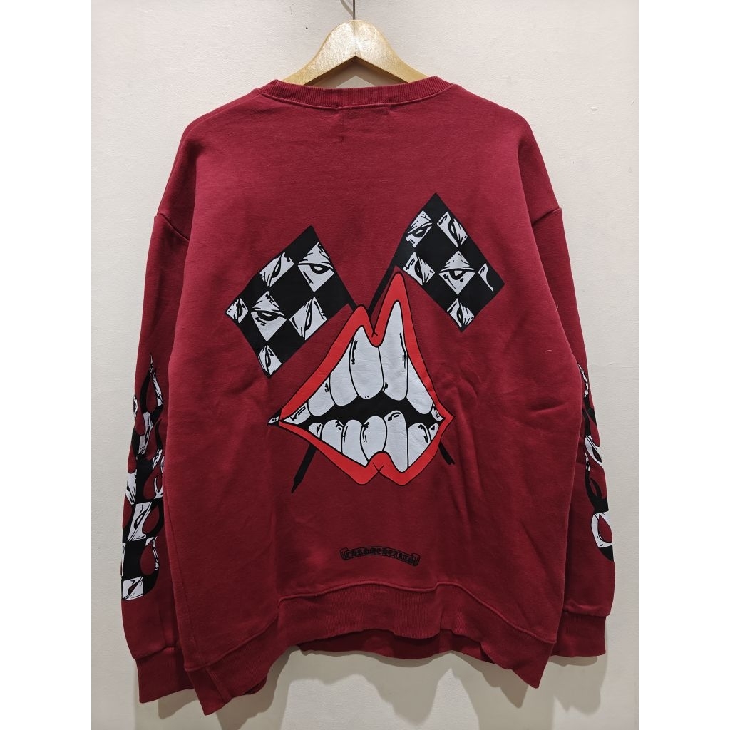 Crewneck Chrome Heart x Matty Boy Chompers