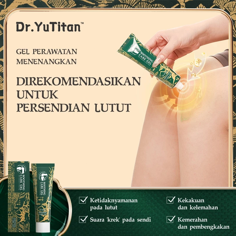 BPOM Dr.YuTitan Soothing Gel Meredakan Nyeri Sendi 50G