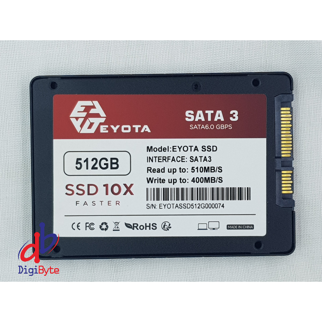 SSD 512Gb 2.5inch Sata III EYOTA Sata3 Original
