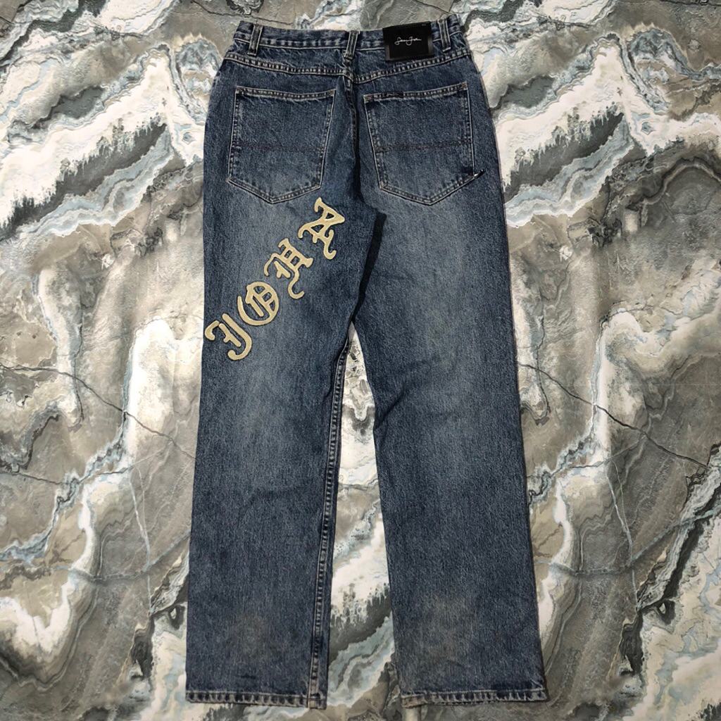 celana baggy jeans sean jhon y2k