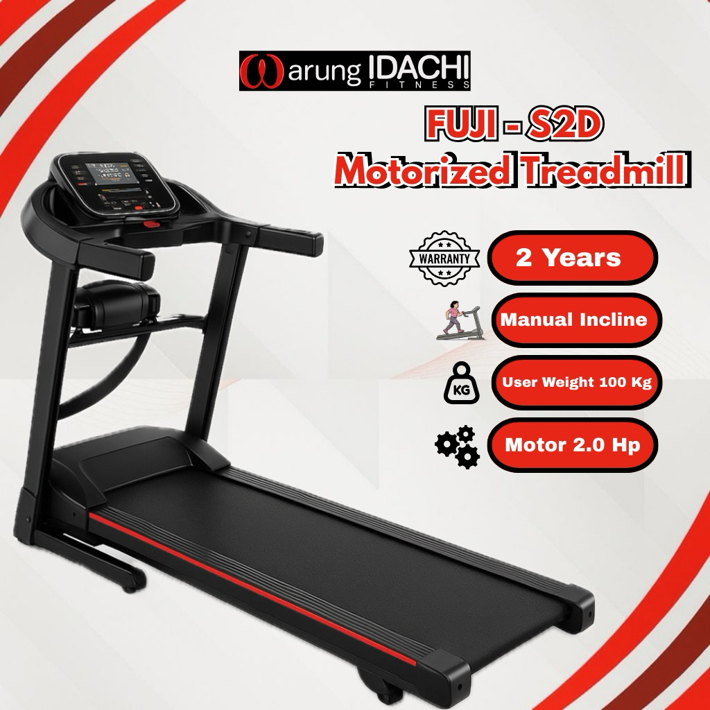 Treadmill Elektrik Alat Fitness - IDACHI