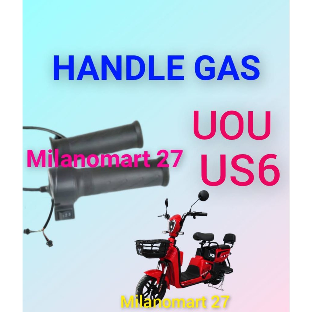 handle gas sepeda listrik uou us6 throttle gas sepeda listrik uou us6