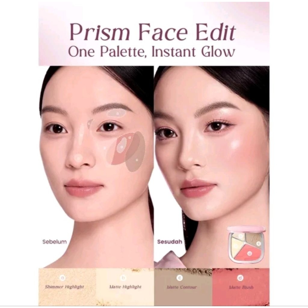 Focallure Face Palette multi-use blush contour