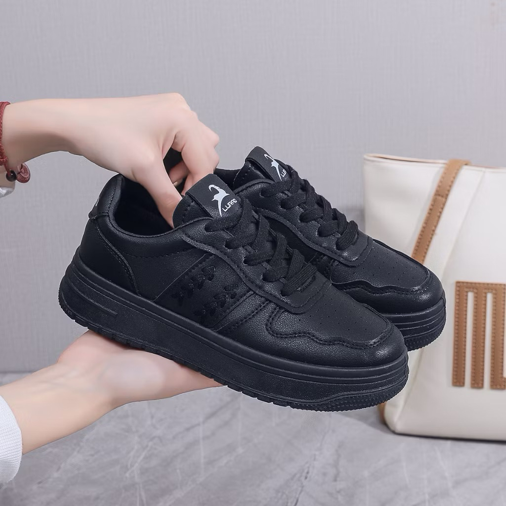 lurad sepatu full hitam