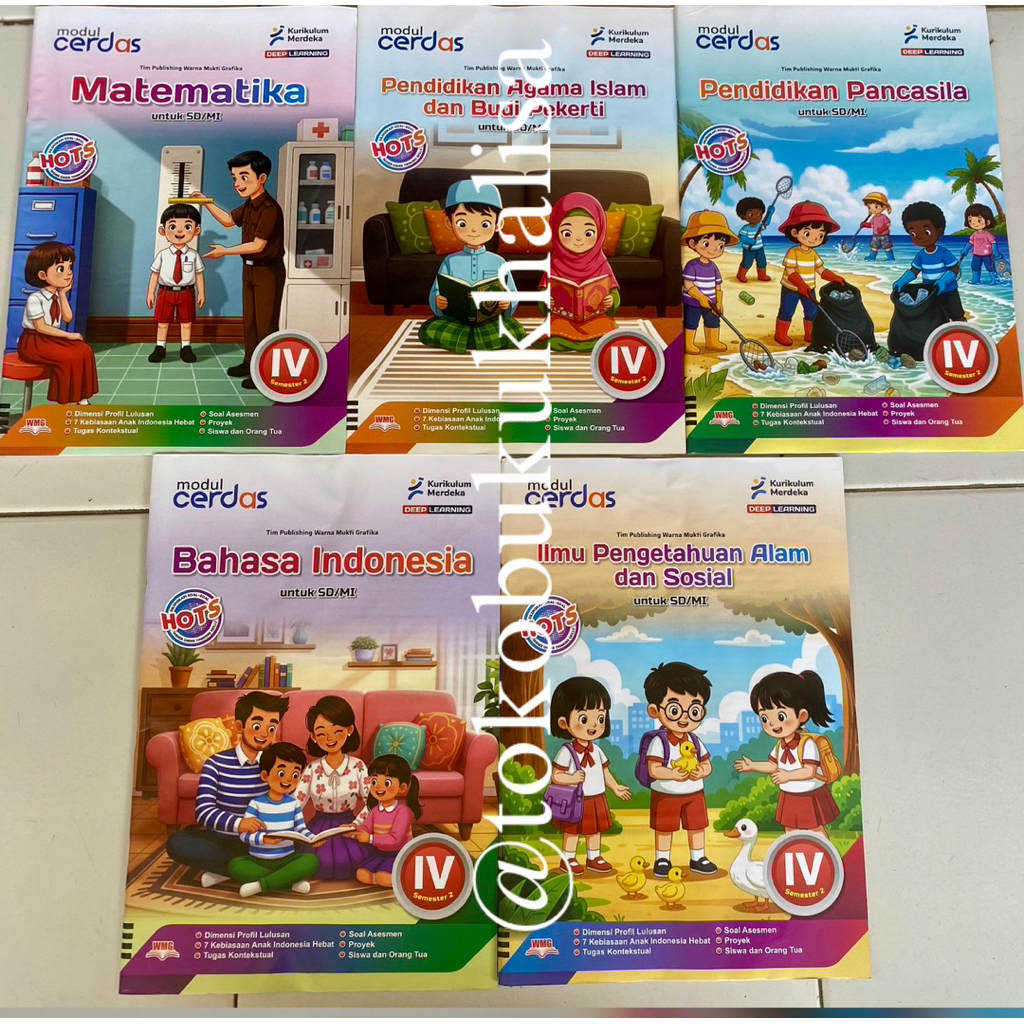 LKS CERDAS SD KELAS 4 SEMESTER 2