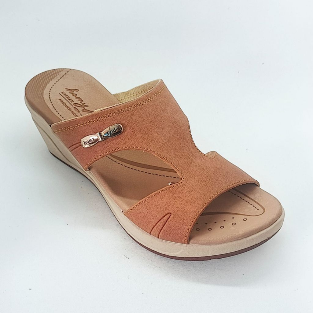Homyped Caitlyn N66 Sandal Wedges Slop Wanita Sandal Wanita Sandal Homyped Original