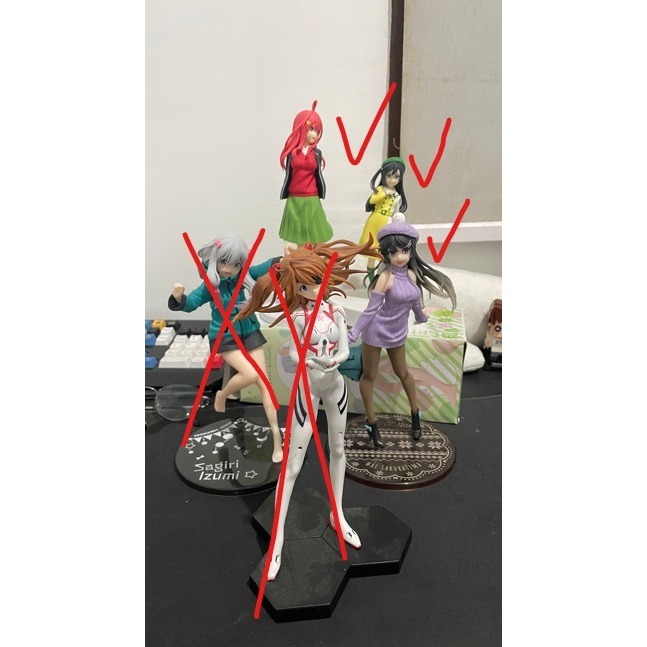 Bundle 3 Figure Anime (Mai Sakurajima,Itsuki,Setsuna Yuki)
