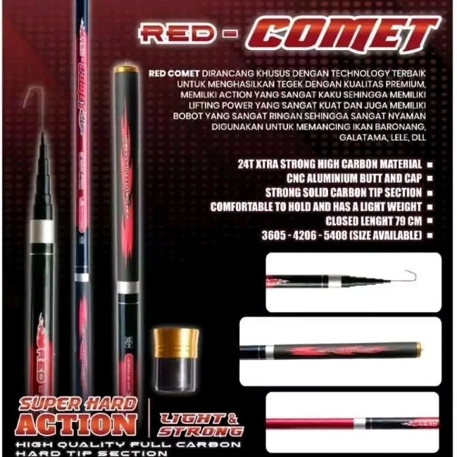 JORAN TEGEK RED COMET SUPER HARD 210,240,270,360,450
