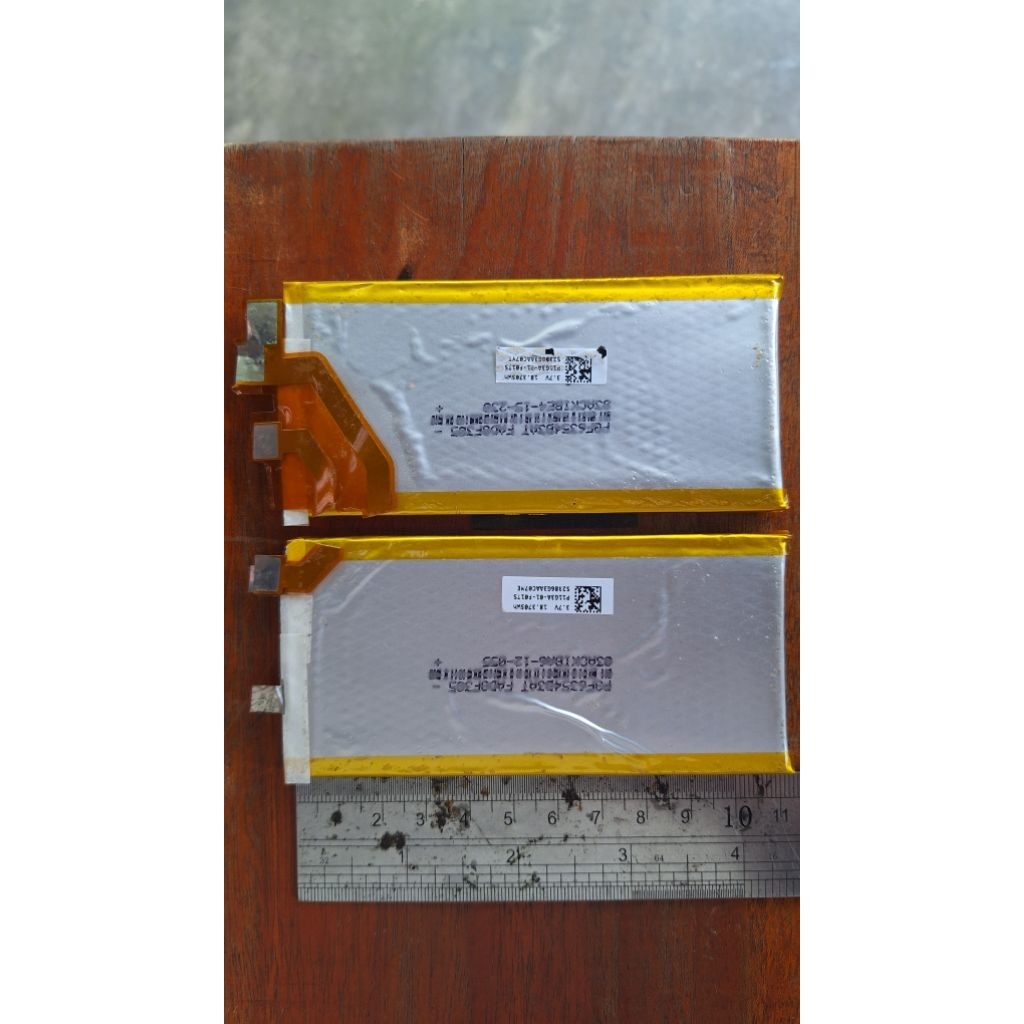 baterai lithium polymer 4900 mah batre lithium polymer eks laptop