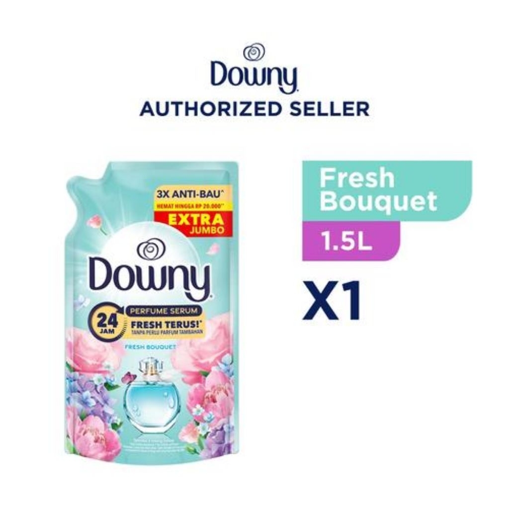 NKSB - Downy Pewangi Pelembut Pakaian Refill 1,5 Liter