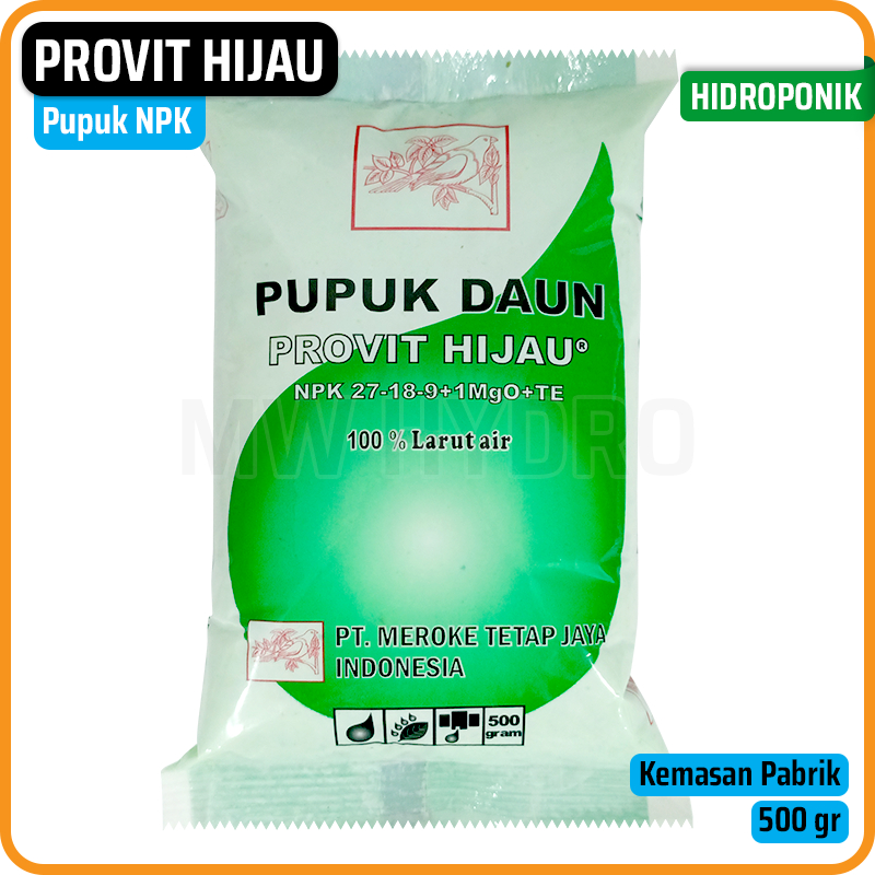 Meroke NPK PROVIT HIJAU - 500 gr