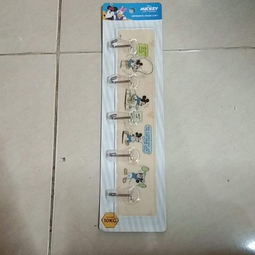Disney hook gantungan baju handuk tempel dinding tanpa paku